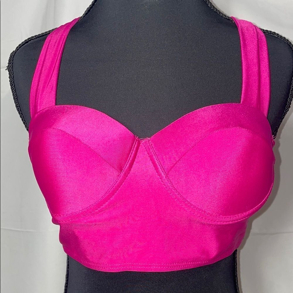 Women's Pink bathing suit top